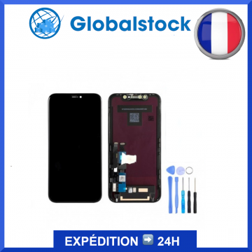 Ecran LCD + vitre tactile pour iPhone XR + outils