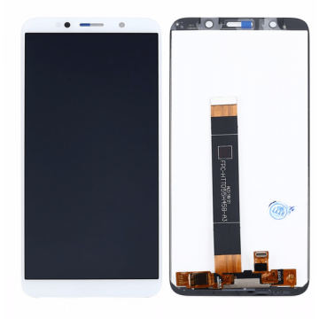 Ecran LCD + Vitre tactile pour HUAWEI Y5 2018 Blanc + Outils