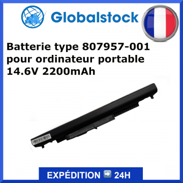 Batterie type 807957-001 pour ordinateur portable 14.6V 2200mAh