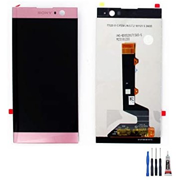 Ecran LCD + Vitre tactile pour SONY XPERIA XA2 Rose + Outils