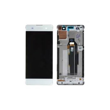 Écran pour SONY XPERIA XA Blanc LCD sur châssis