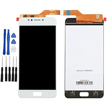 Ecran LCD + Vitre tactile pour ASUS ZENFONE 4 MAX et ZC520KL X00HD Blanc + Outils
