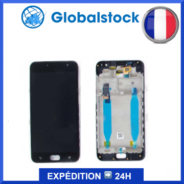 Ecran LCD + Vitre tactile sur châssis pour ASUS ZENFONE LIVE PLUS ZB553KL et Z01MD Noir + Outils