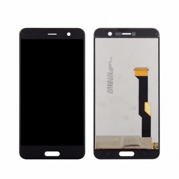 Ecran LCD + Vitre tactile pour HTC U PLAY Noir + Outils