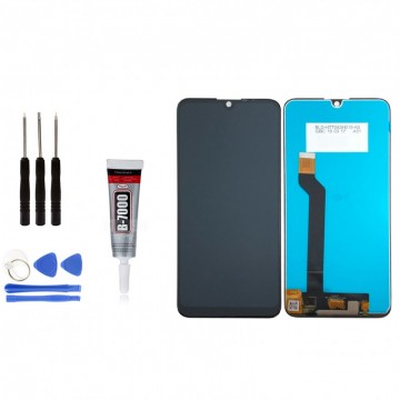 Écran pour WIKO VIEW 3 Noir LCD