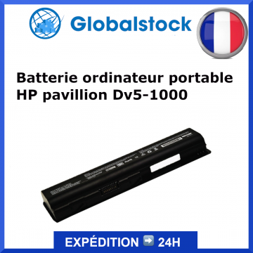 Batterie ordinateur portable HP pavillion Dv5-1000