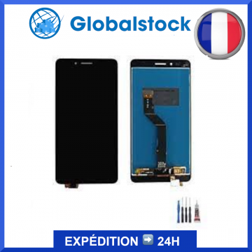 Ecran LCD + Vitre tactile pour HUAWEI HONOR 5X Noir + Outils