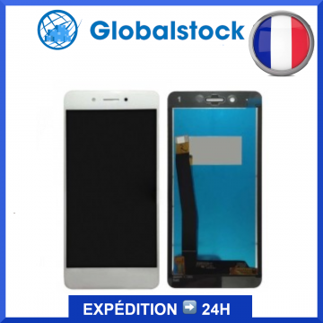 Écran pour HUAWEI HONOR 6C Blanc LCD