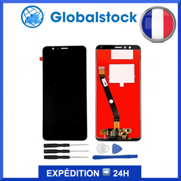 Écran pour Huawei Honor 7X Noir LCD