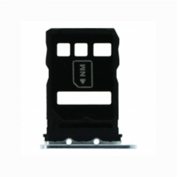Tiroir carte SIM pour Huawei P40 Dual Card Argent