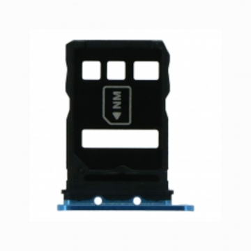 Tiroir carte SIM pour Huawei P40 Dual Card Bleu