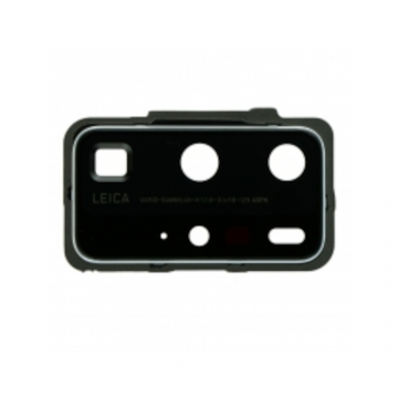 Lentille en verre caméra arrière pour Huawei P40 Pro Argent