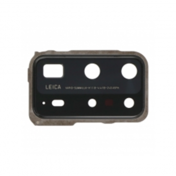 Lentille en verre caméra arrière pour Huawei P40 Pro+ Noir