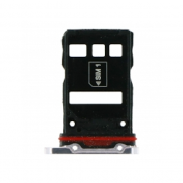 Tiroir carte SIM pour Huawei P30 Pro Dual Card Perle blanc