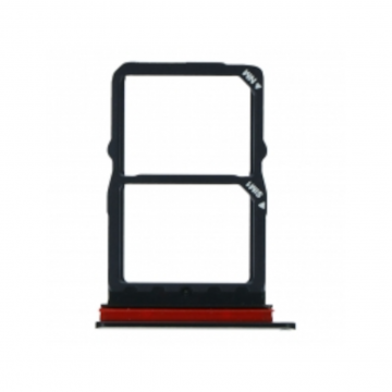 Tiroir carte sim pour Huawei P30 Double sim Noir