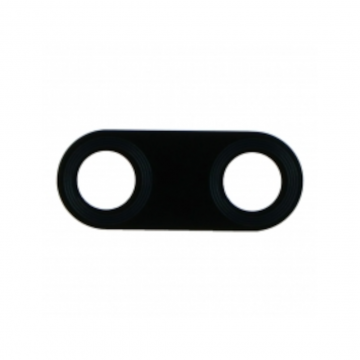 Lentille vitre caméra arrière pour Huawei P smart 2019 Noir