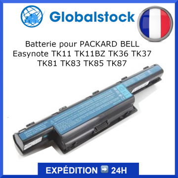 Batterie pour PACKARD BELL Easynote TK11 TK11BZ TK36 TK37 TK81 TK83 TK85 TK87