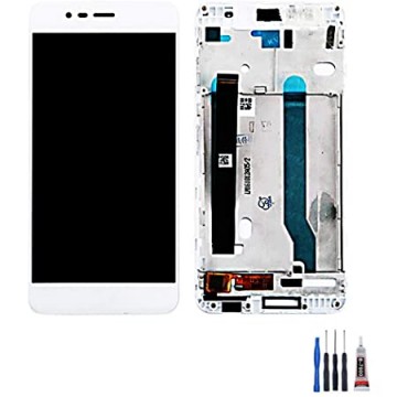 Ecran LCD + Vitre tactile sur châssis pour ASUS ZENFONE 3 MAX ZC520TL X008D Blanc + outils