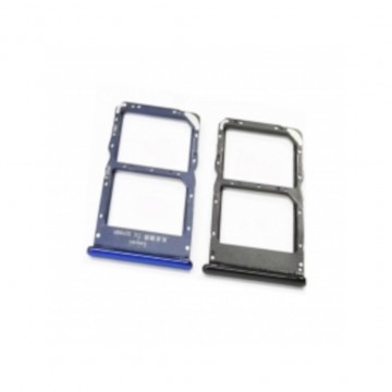 Tiroir carte sim pour Huawei Mate 30 Lite Double sim Bleu