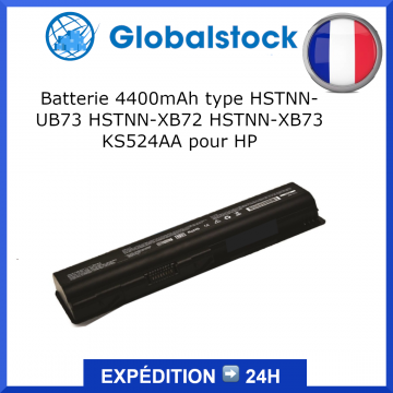 Batterie 4400mAh type HSTNN-UB73 HSTNN-XB72 HSTNN-XB73 KS524AA HP
