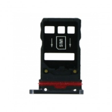Tiroir carte SIM micro SD pour Huawei Mate 20 Pro Noir