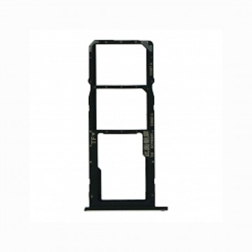 Tiroir carte sim pour Huawei Y6p/Honor 9A Dual Card Noir