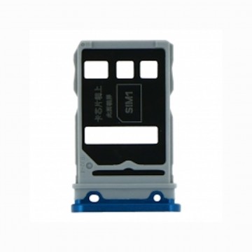 Tiroir carte sim pour Huawei Honor View 30/View 30 Pro Double sim Bleu