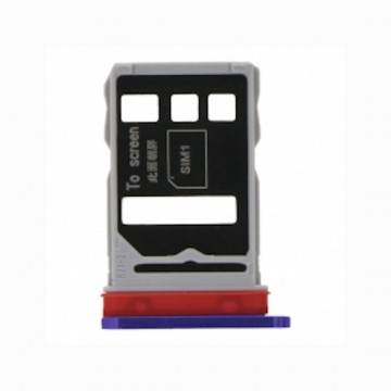 Tiroir carte sim pour Huawei Honor 30 Dual Card Violet