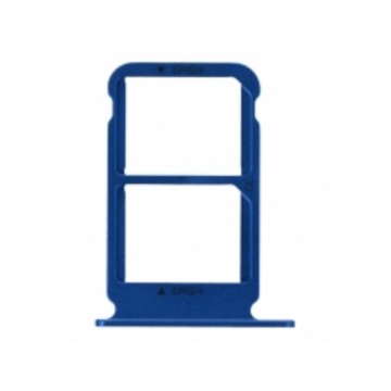 Tiroir carte sim pour Huawei Honor 10 Bleu