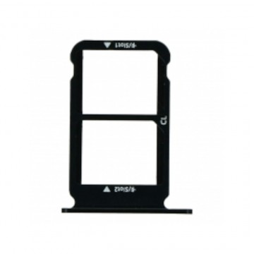 Tiroir carte sim pour Huawei Honor 10 Noir