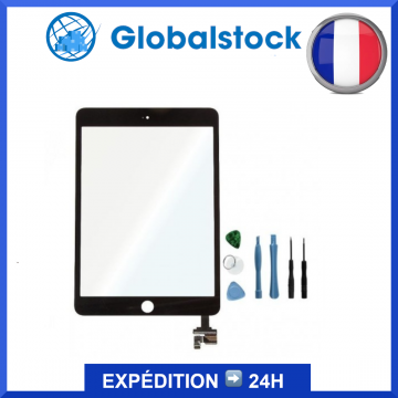 Vitre tactile pour iPad Mini 3 Noir