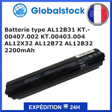 Batterie type AL12B31 KT.00407.002 KT.00403.004 AL12X32 AL12B72 AL12B32 2200mAh