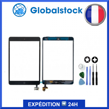 Vitre tactile pour iPad mini 1/ iPad mini 2 Noir