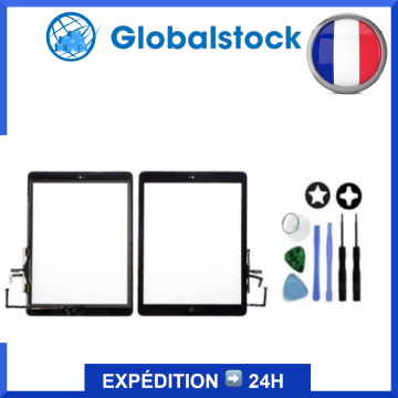 Vitre tactile pour iPad 5 9.7" (2017) Noir