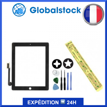 Vitre tactile pour iPad 3 Noir
