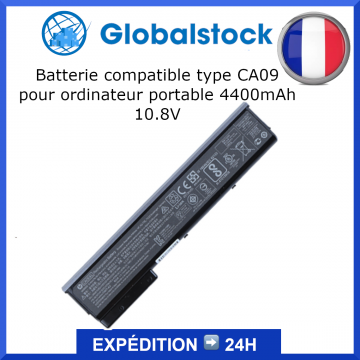 Batterie compatible type CA09 pour ordinateur portable 4400mAh 10.8V