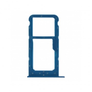 Tiroir carte sim pour Huawei Honor 9 Lite Bleu