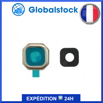 Lentille caméra arrière pour Samsung Galaxy A3 / A5 / A7 2016 Or
