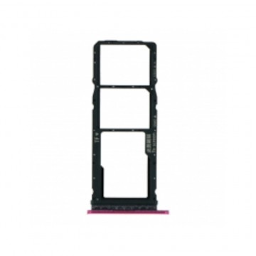 Tiroir carte sim pour Huawei Honor Play 3 Rouge