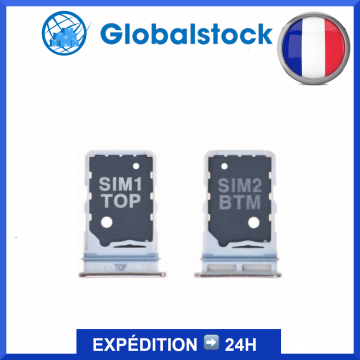 Double Tiroir SIM pour Samsung Galaxy A80 (A805F) Or