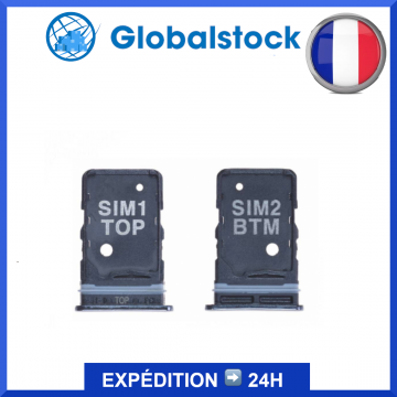 Double Tiroir SIM pour Samsung Galaxy A80 (A805F) Noir