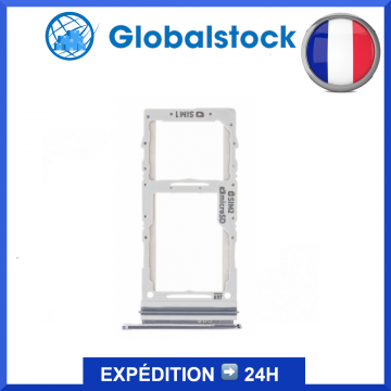 Tiroir double SIM + SD pour Samsung Galaxy S20 Ultra G988F / S20+ G986F Cosmic Grey