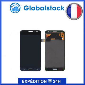 Ecran LCD + Vitre tactile pour Samsung Galaxy J3 2016 Noir (J320F) TFT + Outils