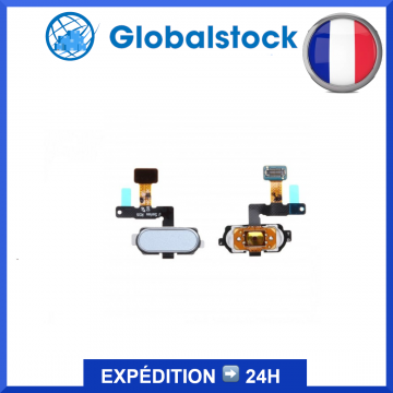 Nappe bouton home pour Samsung Galaxy J5 2017 / J7 2017 Bleu