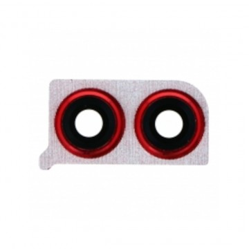 Lentille en verre caméra arrière pour Huawei Honor 8X Rouge