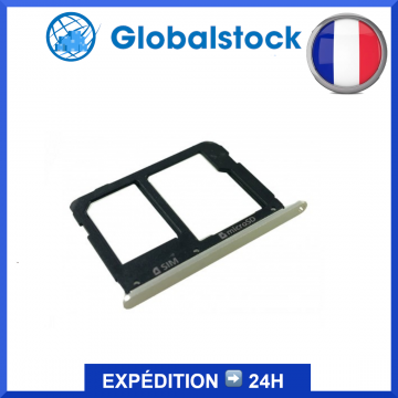 Tiroir SIM + micro SD pour Samsung Galaxy A3 / A5 / A7 2016 Or