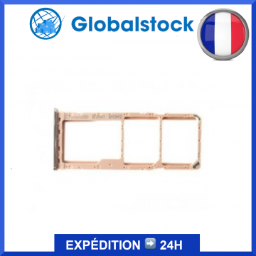 Tiroir Double Sim + SD pour Samsung Galaxy A7 2018 (A750F) Or