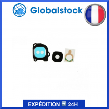 Lentille caméra arrière pour Samsung Galaxy J6 2018 (J600F) Noir