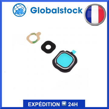 Lentille caméra arrière pour Samsung Galaxy J7 / J5 (2016) Noir