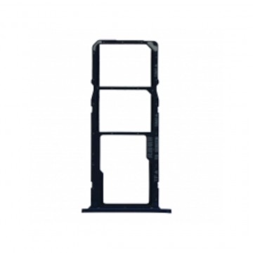 Tiroir carte sim pour Huawei Honor 7s Dual Card Bleu